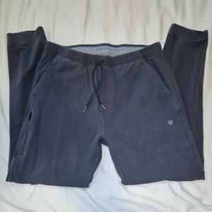 Super Comfy Mack Weldon Blue Ace Sweatpants, Size Large Tall